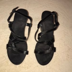 Black sandals